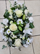 White Single Ended Spray